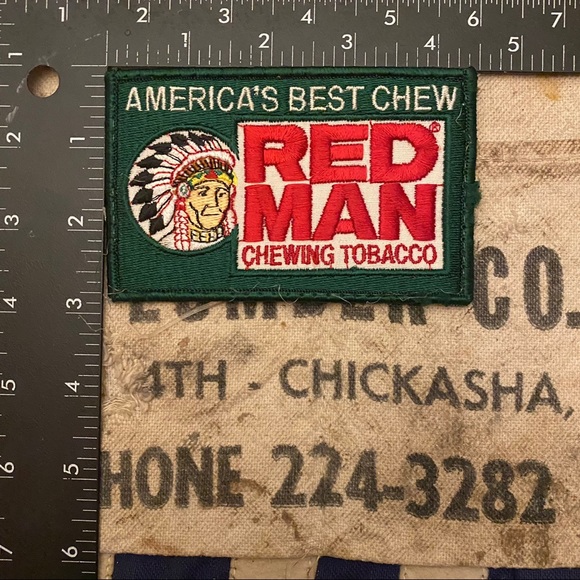 Vintage Redman Chew Clothing Hat Patch - Picture 4 of 4